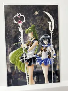☆セーラームーン展限定☆【サターン×プルート】原作絵ポストカード