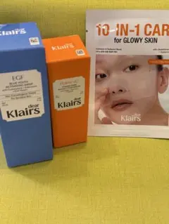 夜の最終SALE❣️正規品　dear Klairs 美容液 大容量2種セットのサムネイル