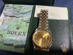 最終価格❗️全国最安値‼️早い者勝ち❗️金無垢ROLEX Lady-Datejust