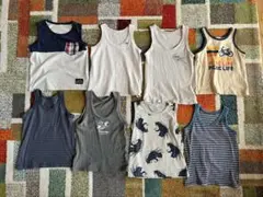 タンクトップ　男の子　110・100cm 8枚　まとめ売り