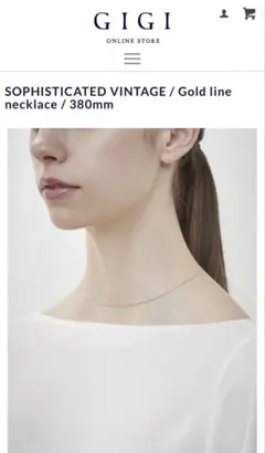 2026年最新】GIGI レディース ネックレスの人気アイテム - メルカリ