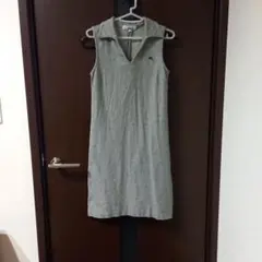 BURBERRY BLUE LABEL　グレー 　ノースリーブワンピース M
