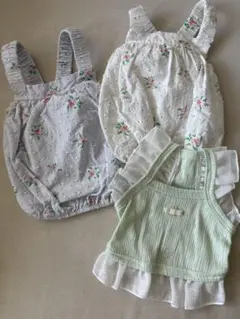 犬服♡キャミワンピ3枚セット