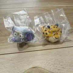 ズートピア　ガチャガチャ　リング　セット