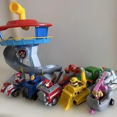パウパトロール ブロックセット☆ライバールタワー＋キャラ☆多数 