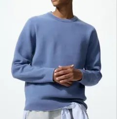 UNIQLOウォッシャブルミラノリブクルーネック