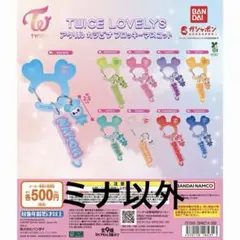 TWICE LOVELYS アクリルカラビナフロッキーマスコット セミコンプ