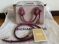 MICHAEL KORS ショルダーバッグ ピンク/ベージュ
