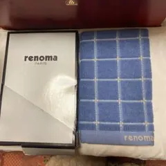 renoma PARIS チェック柄 ハンカチ