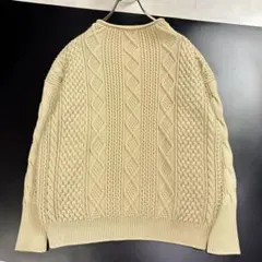 美品✨ BATONER UA別注 フィッシャーマンニット ボートネック Fのサムネイル