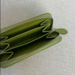 新品コーチ　グリーン キルティング コインケース カード　キーケース　母の日値下