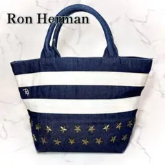 RonHerman ロンハーマン トートバッグ デニム 星 スタッズ ネイビーのサムネイル