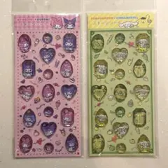 ストーンシール　サンリオ　２枚セット　ボンボンドロップシール　　マイメロ　クロミ