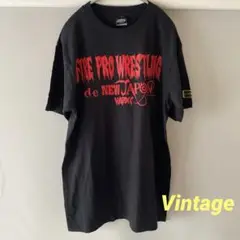 【ビンテージ/レア/美品】ハードコアチョコレート 新日本プロレス Tシャツ L