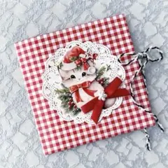 ❤︎おすそ分けファイル❤︎クリスマス&キャット❤︎コラージュ素材❤︎バラメモ❤︎