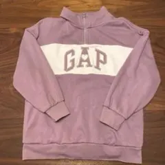 gapkids ハーフジップスウェット　120