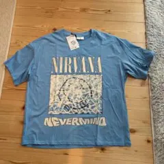 匿名配送☆新品未使用H&MニルヴァーナNIRVANAオーバーサイズTシャツL