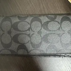 COACH メンズ 長財布 シグネチャー