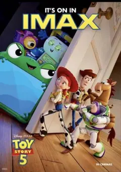 トイストーリー5 IMAXポスター　入場特典 キャラクタークリアシート付きのサムネイル