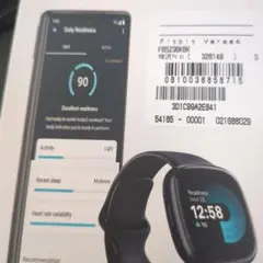Fitbit Versa 4 ブラック 本体