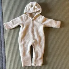 babyGAP ボア カバーオール クマ耳付き 3-6ヶ月のサムネイル