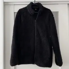UNIQLO ボアフリースジャケット Mサイズ 黒