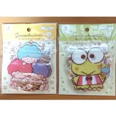 キャンドゥサンリオSANRIOケロケロケロッピ　&ゴロピカドン　ジッパーバッグ