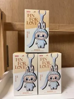 ラブブTHE MONSTERS Pin For Love未開封品 3個セット