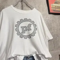 US古着 フルーツオブザルーム Tシャツ L 白 プラネットフィットネス 企業