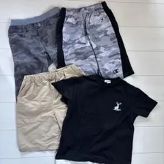 ブランド色々4点セット（チャンピオン、UNIQLO）