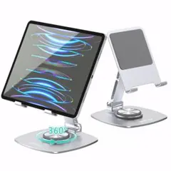 BoYata タブレットスタンド 360°回転式