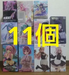 ◼️美少女フィギュア 11個 初音ミク/喜多川海夢/夜刀神十香/NIKKE等①