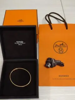 美品】HERMES エナメル バングル ブレスレット ガダルキヴィール PM 