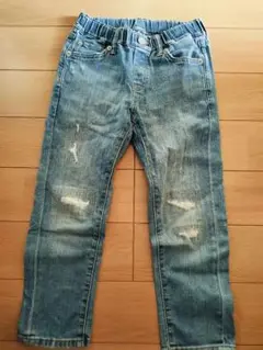 ユニクロ　ダメージデニム　キッズS