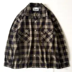 極美品 J.S.Homestead オンブレオープンシャツ 24AW Lサイズ