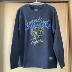 rodeoロデオクラウンズ　ブラックスウェット　トレーナー　M タイガー