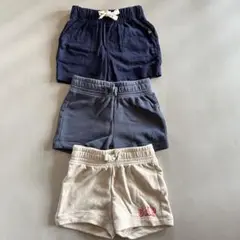 【美品】GAP ショートパンツ 70cm 3点セット