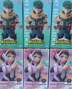 僕のヒーローアカデミア 麗日お茶子 緑谷出久 2種6個セット 