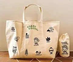 OSAM GOODS　オサムグッズ　トートバッグ　ペットボトルカバー　バブル