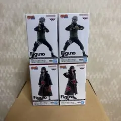 NARUTO Figuno はたけカカシ うちはイタチ フィギュア 4種セット
