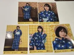 乃木坂46 遠藤さくら 生写真 浴衣 5種コンプ 真夏の全国ツアー2026
