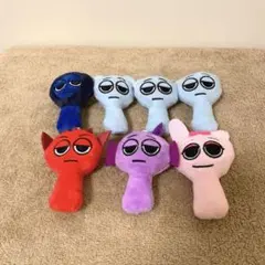 スプランキー マスコットキーホルダー 7個