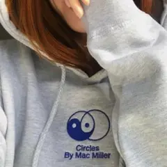 【希少】 Mac Miller Circles パーカー グレー Lサイズ