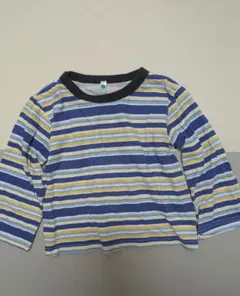 ストライプ 長袖カットソー