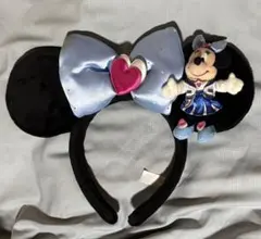 ディズニー　カチューシャ　ブルー