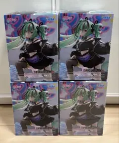 【送料込】初音ミク FIGURIZMα -Punk- フィギュア 4個セット