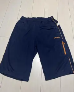 Kaepa メンズ ハーフパンツ ネイビー Lサイズのサムネイル