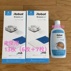 ブラーバジェットm6用　使い捨てウェットパッド 13枚　専用洗剤　アイロボットのサムネイル