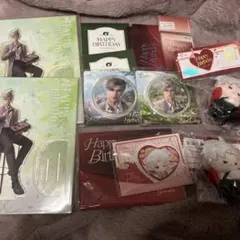 恋と深空　シン　誕生日グッズ　フルセット　＋アクスタ1 マスコット1