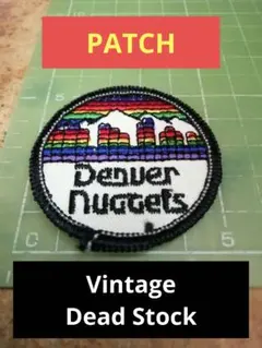 【希少】 Denver Nuggets 刺繍ワッペン レインボーカラーのサムネイル